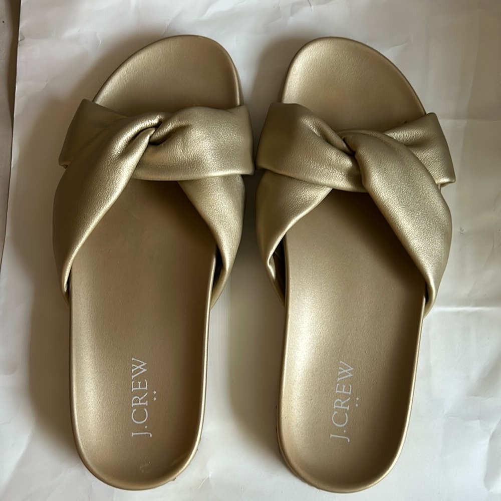 JCrew beach slides